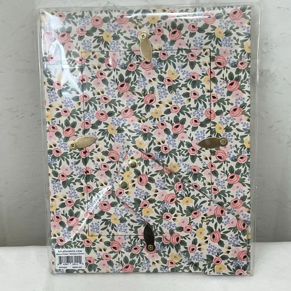 Rifle Paper Co Floral 9x6 Inch Picture Frame Solid White Matte NEW
